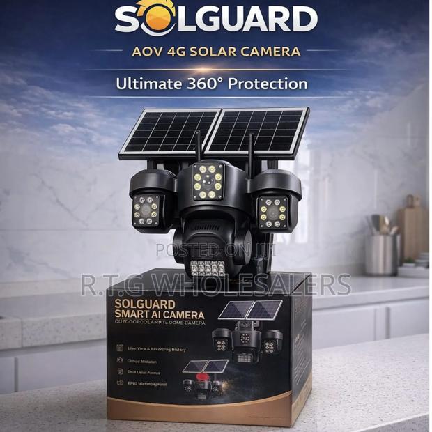 Solguard 360° 4g Solar Security Camera