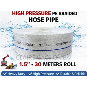 High Pressure Pe Braided Hose Pipe 1.5"30 MTRS Roll