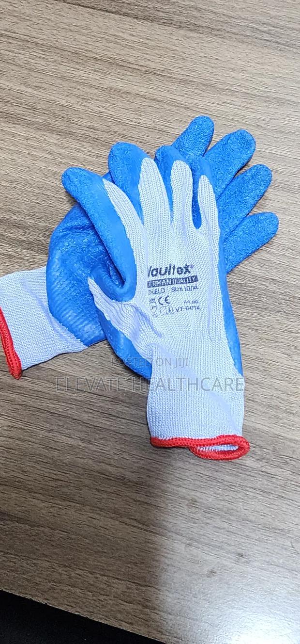 Vaultex Diamond Grip Gloves,Latex Coated Safety Gloves - thumbnail 3