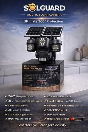 Solguard Solar Camera Aov 4g Solar Camera - main view