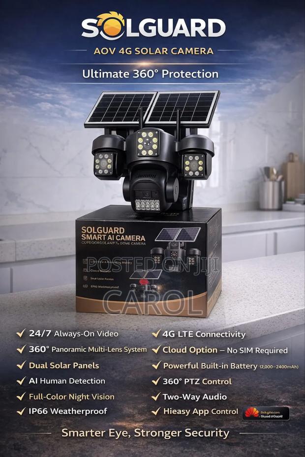 Solguard Solar Camera Aov 4g Solar Camera