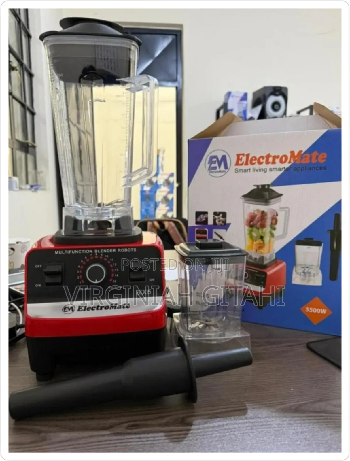 2 in 1 Electromate Commercial Blender