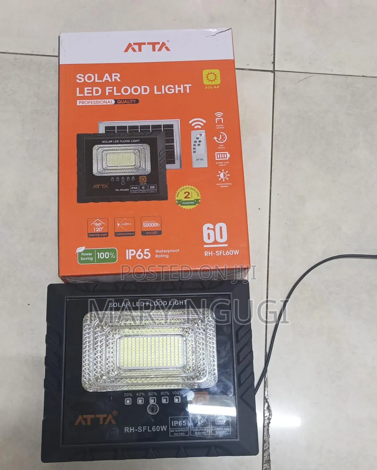 100w Solar Floodlight
