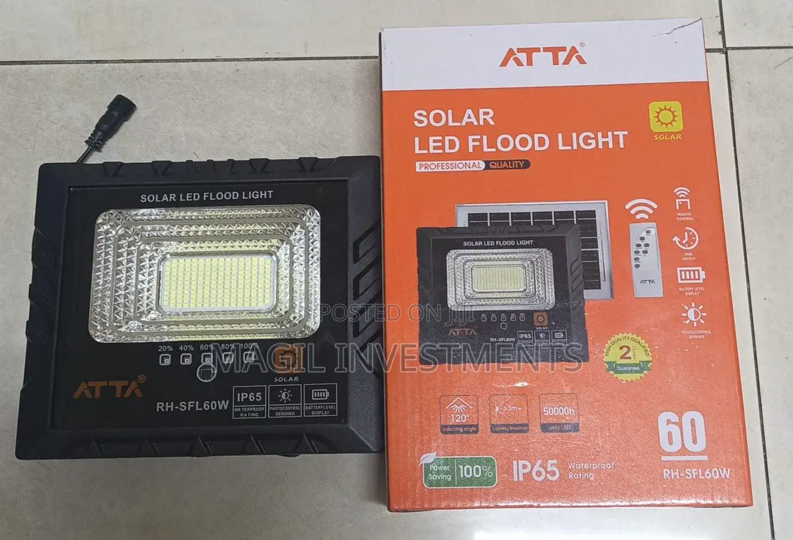 100w Solar Floodlight