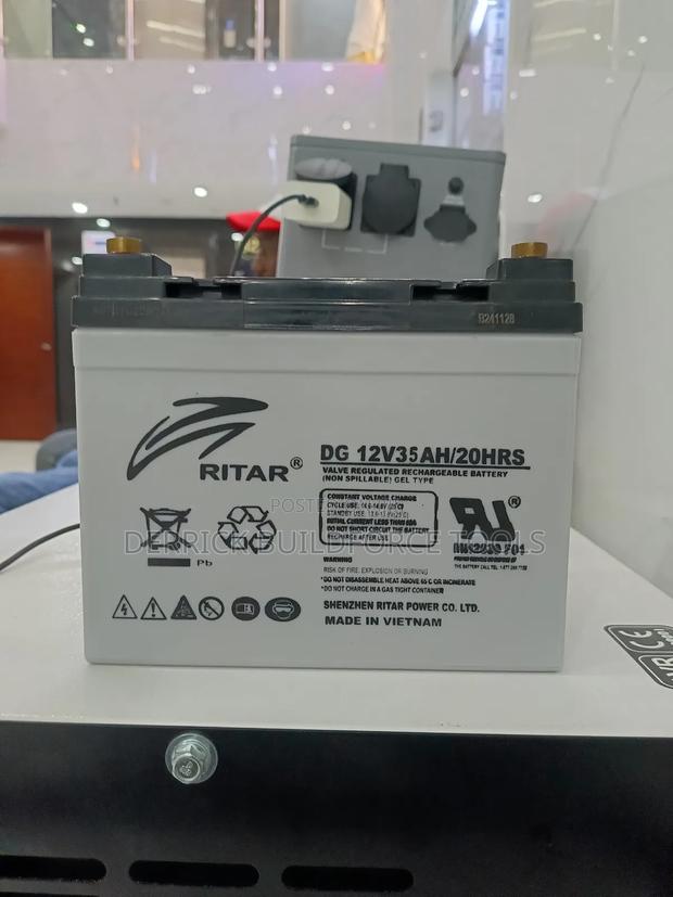Ritar 12v 35ah Backup Battery - thumbnail 3