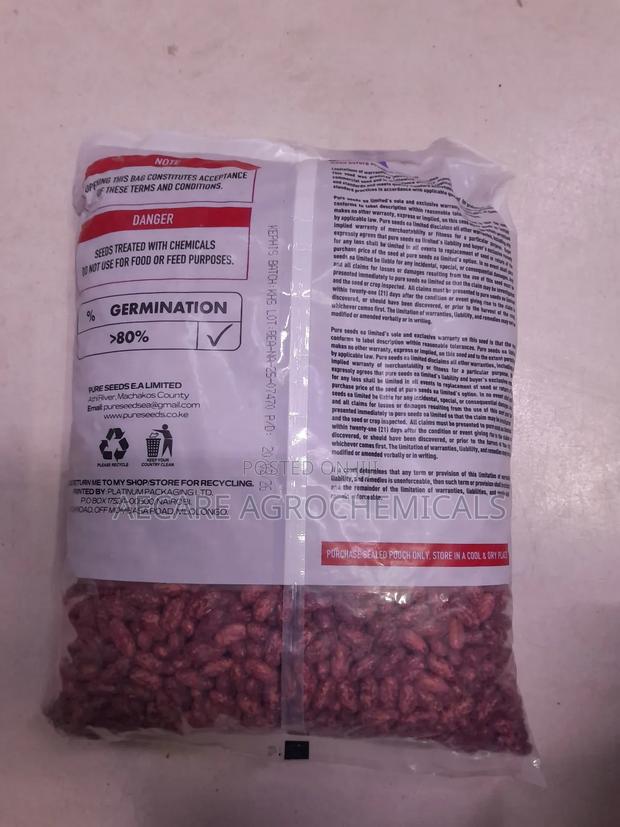 Nyota Beans Seeds 1kg, 2kg , Pure Certified Bean Seeds - thumbnail 5