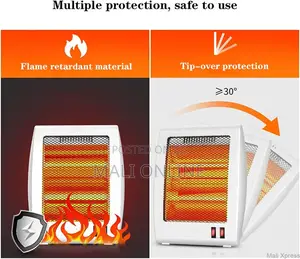 Quartz Halogen Room Heater Portable Electric Heater 400w 800w