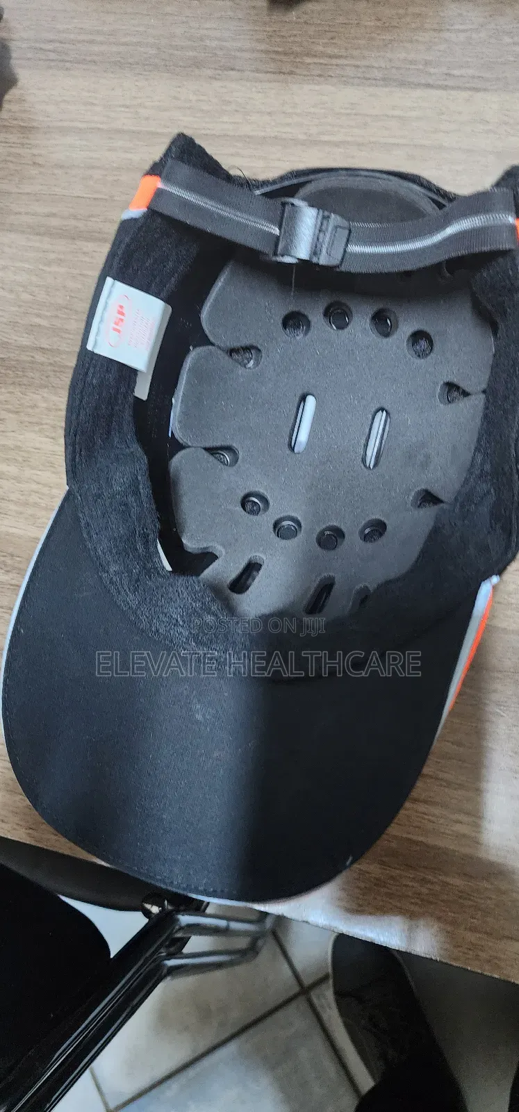 Jsp Black/Orange Safety Bumpcap