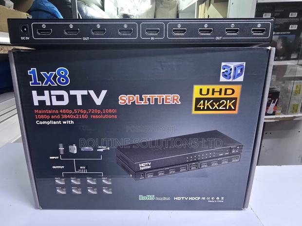  Hdmi Splitter / HDTV Splitter 1*8