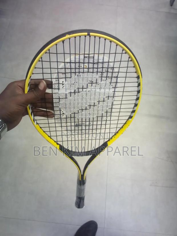 216gms Aluminum Junior Tennis Racket Size 25 Yellow