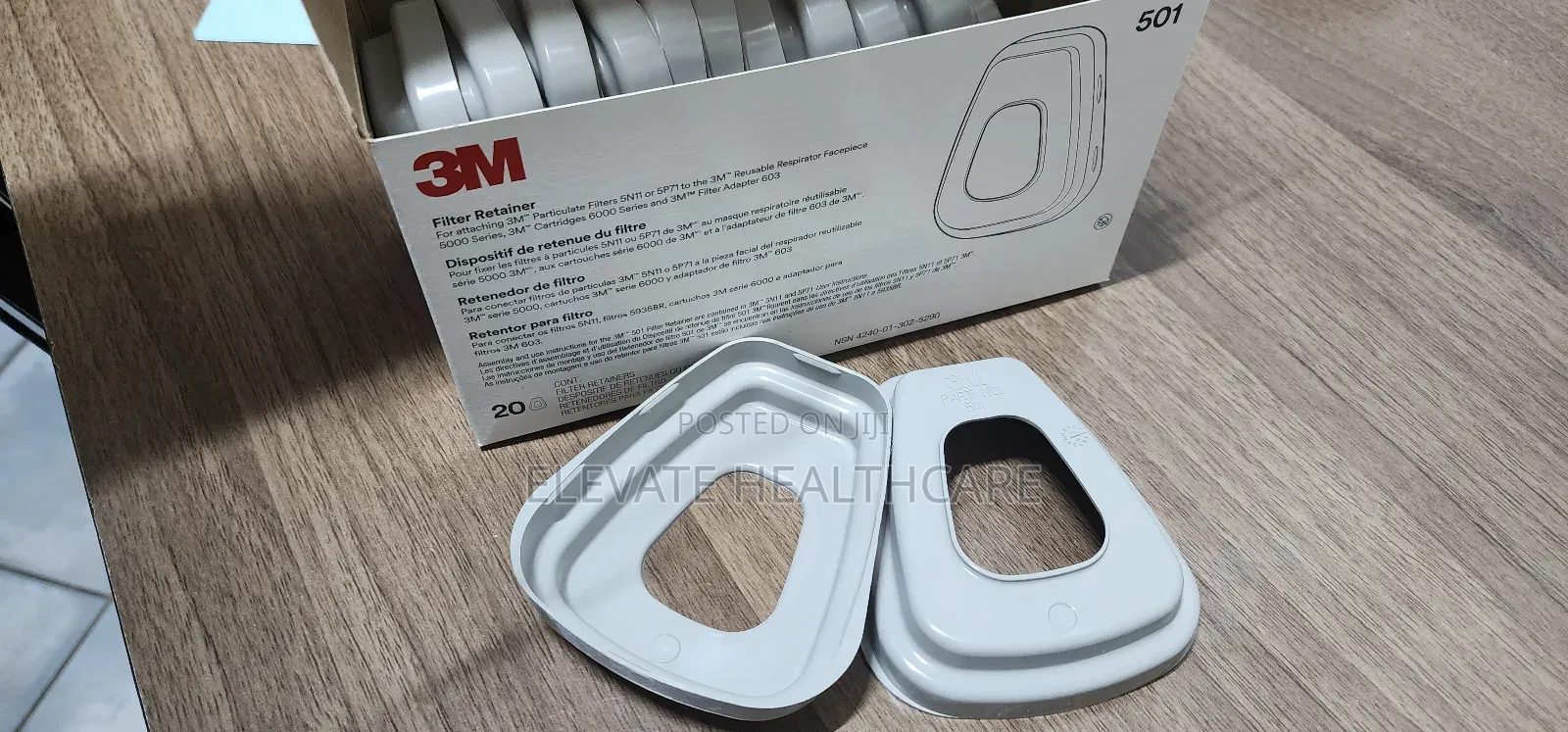 Original 3m 501 Filter Retainer/Filter Holder