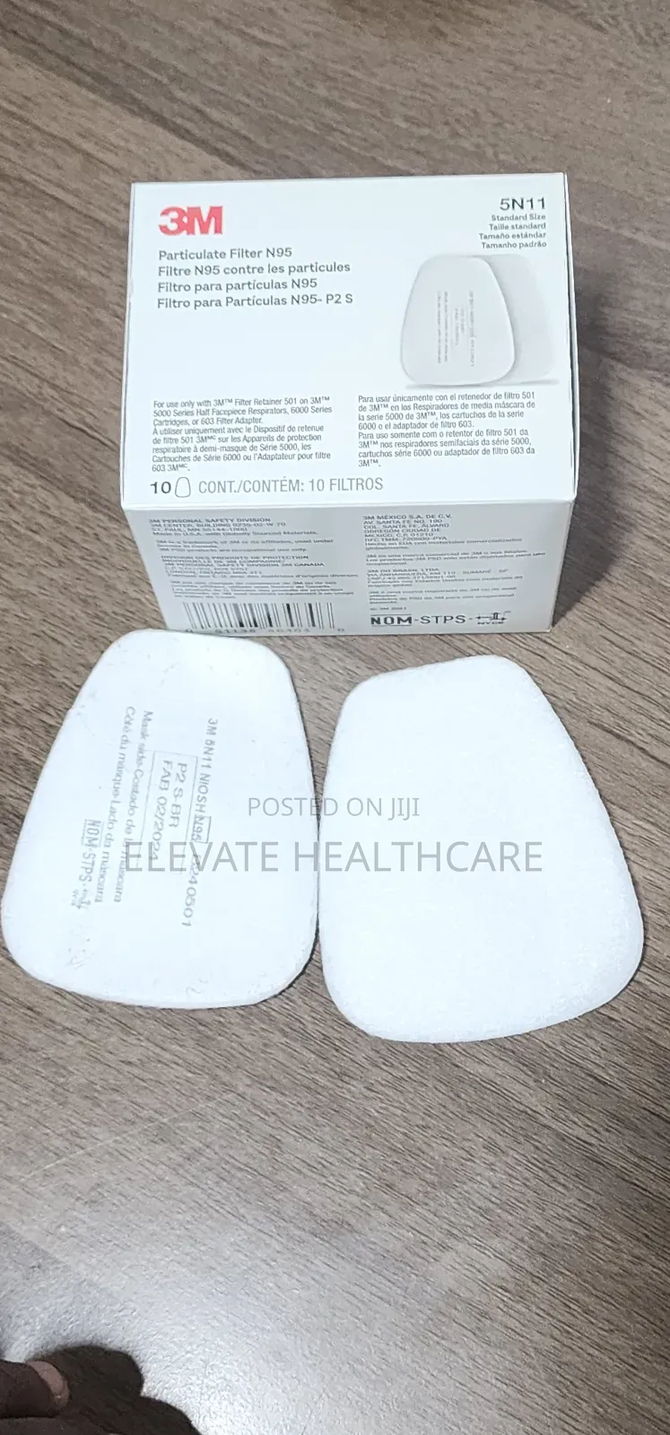 Original 5n11 N95 Gas Mask Filter Pad For Respirator