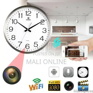 Wifi Wall Clock Camera 1080p Hd Hidden Nanny Cam