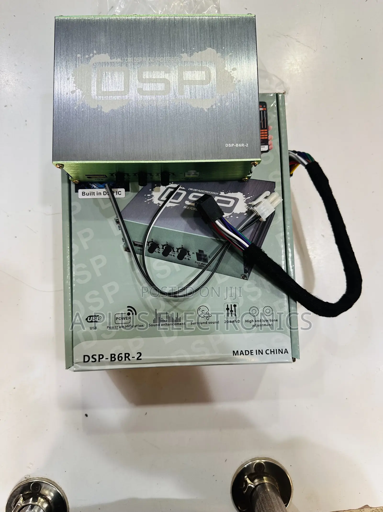 DSP Car Amplifier With Equalizer 6 Channel High Power Bass Boost