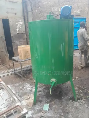 Soap Mixer Tank With Electric Motor