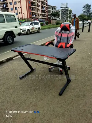 Imported Gaming Chair With Led Gaming Table