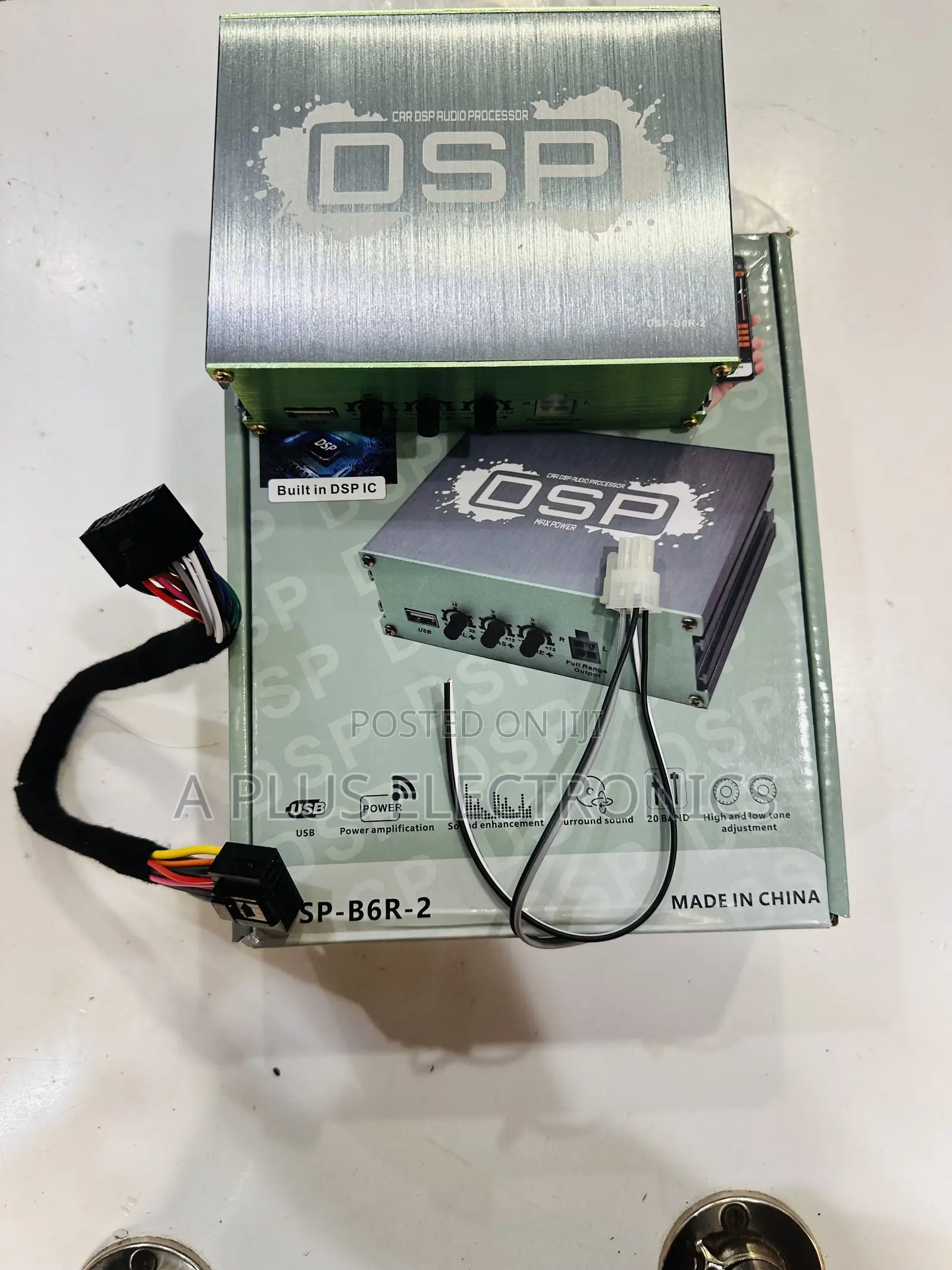 DSP Car Amplifier With Equalizer 6 Channel High Efficiency Power Amp