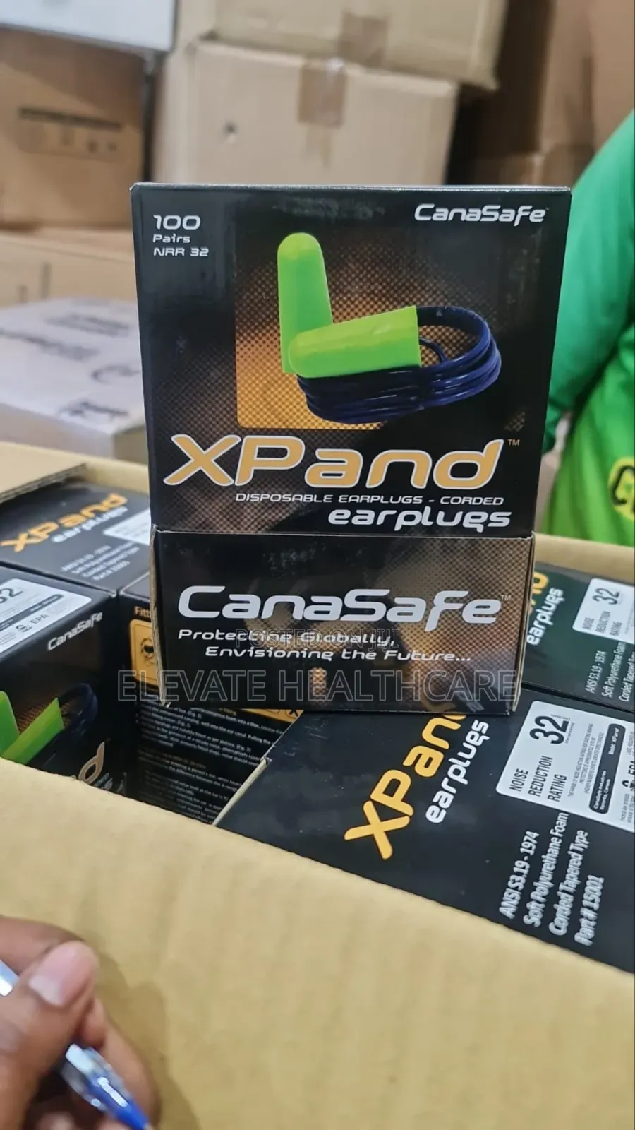 Canasafe Xpand Disposable Earplugs Foam