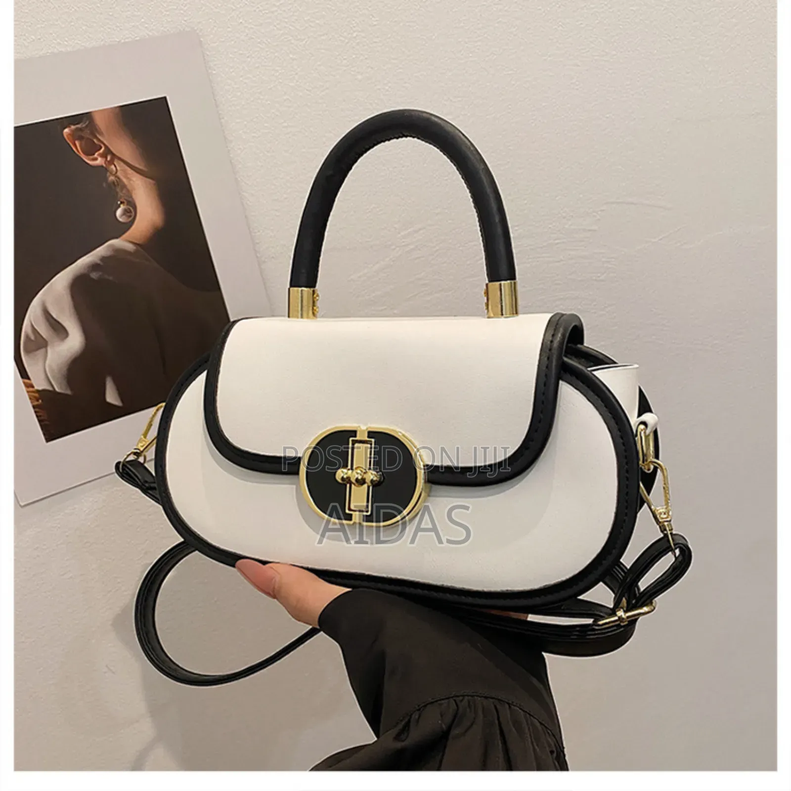 2026 Korean Style Small Square Bag - Luxury Contrast Shoulder Purse