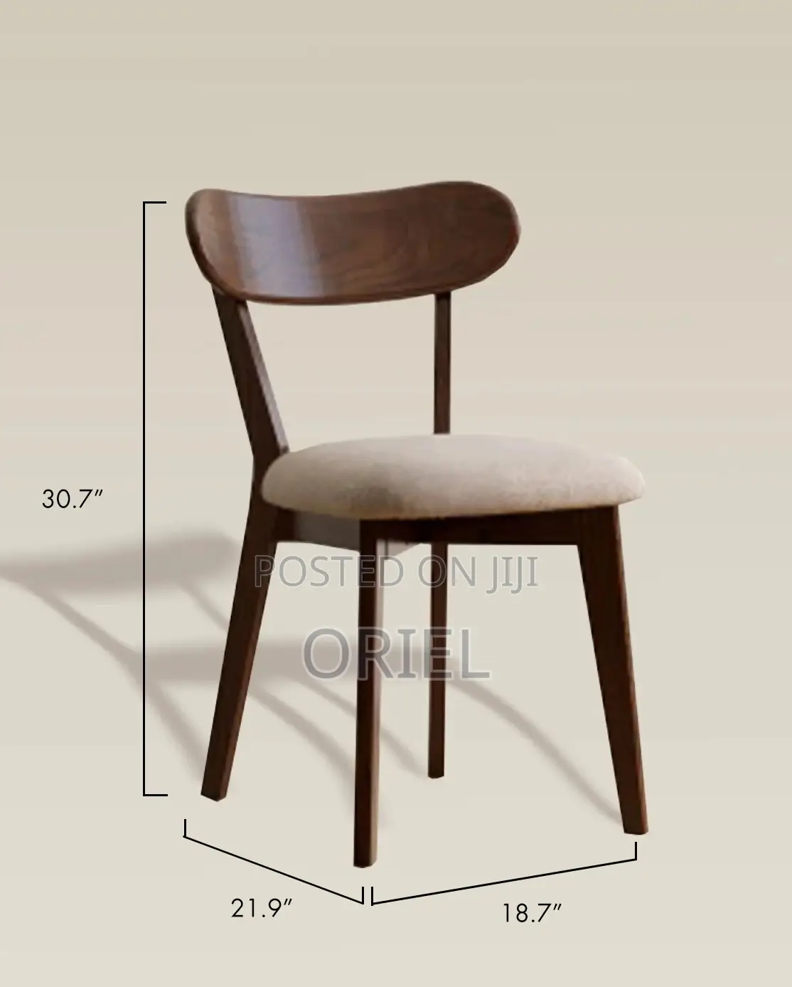 Home Chairs; Premium Retro Style Dining Room Chair