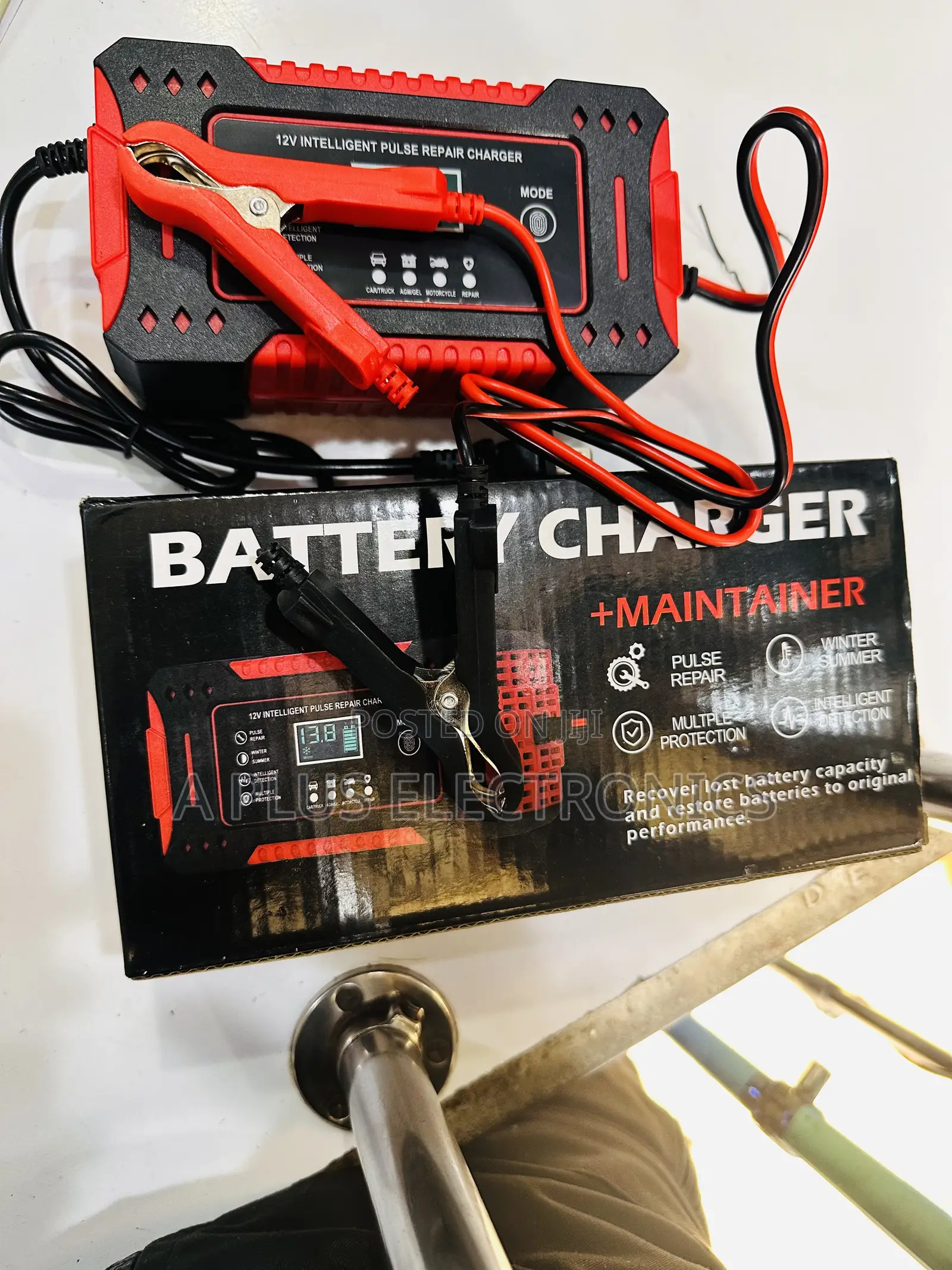 Battery Charger and Pulse Repairer 12v6a –Intelligent 12v Auto Charger