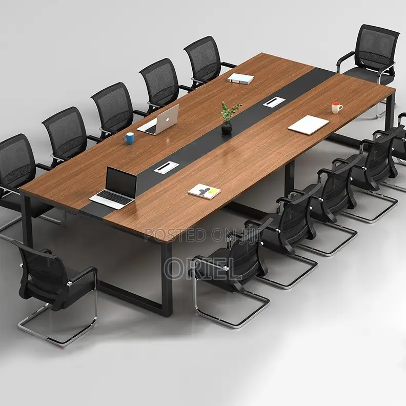 Conference Tables; Spacious 2.4m Boardroom Conference Table