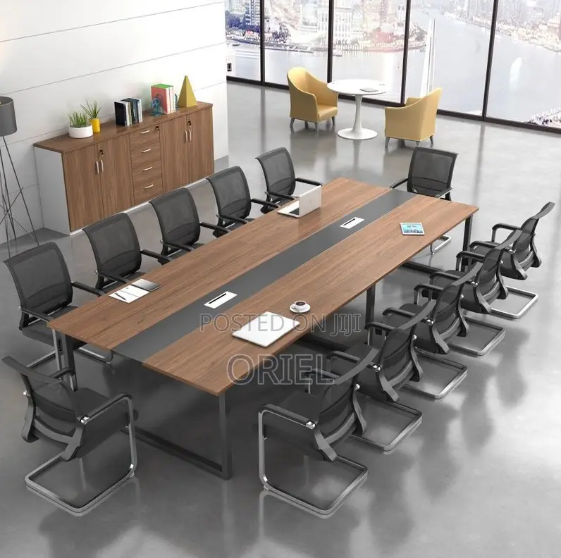 Conference Tables; Spacious 2.4m Boardroom Conference Table