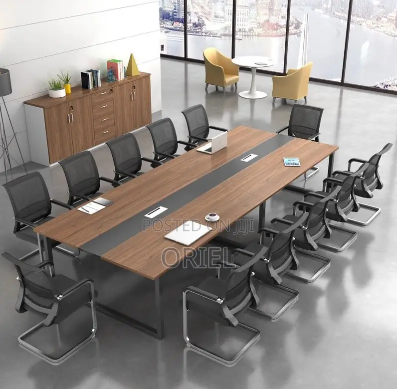 Conference Tables; Spacious 2.4m Boardroom Conference Table