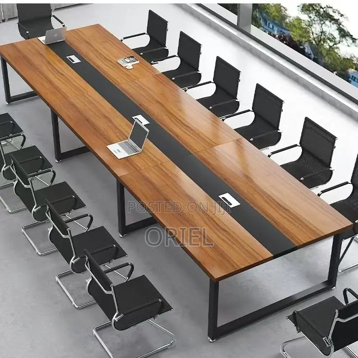 Conference Tables; Spacious 2.4m Boardroom Conference Table