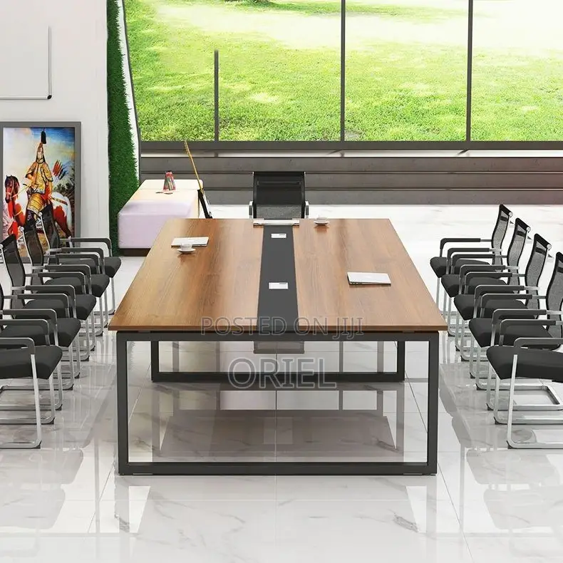 Conference Tables; Spacious 2.4m Boardroom Conference Table