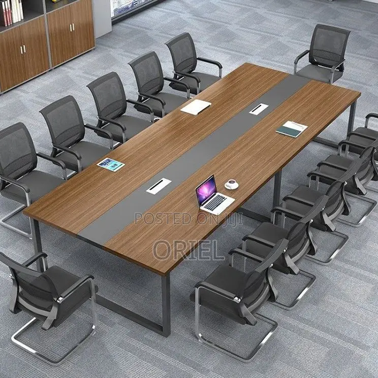 Conference Tables; Spacious 2.4m Boardroom Conference Table