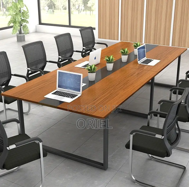 Conference Tables; Spacious 2.4m Boardroom Conference Table