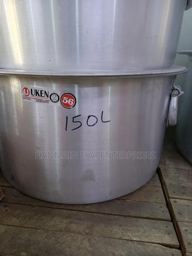 100l,120l,130l,150 Litres Catering Sufuria Industrial Cooking Pot