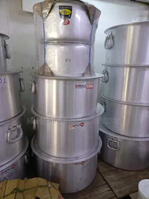 100l,120l,130l,150 Litres Catering Sufuria Industrial Cooking Pot