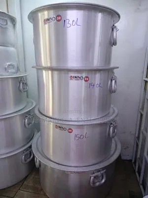 100l,120l,130l,150 Litres Catering Sufuria Industrial Cooking Pot
