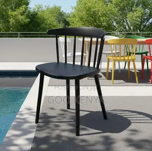 Home Chair; Modern Dining Chair With Heavy-duty Polypropylene Frame