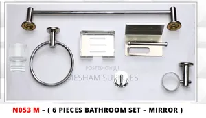 6pc Bathroom Accesories