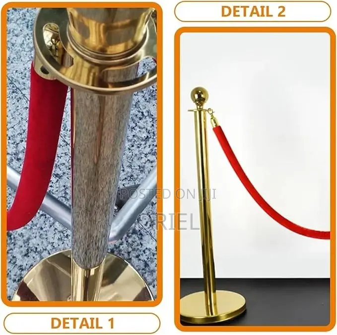 Stanchion Rope; Vip Area Velvet Stanchion Rope