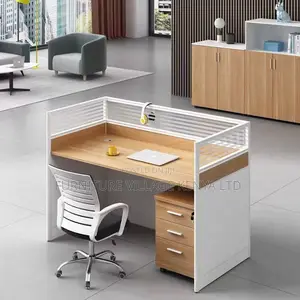 Office Desk; One Way Modular Office Workstation