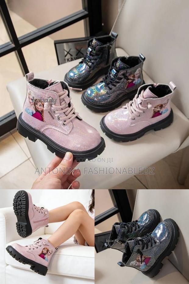 Kids Cute Cartoon Themed Boots