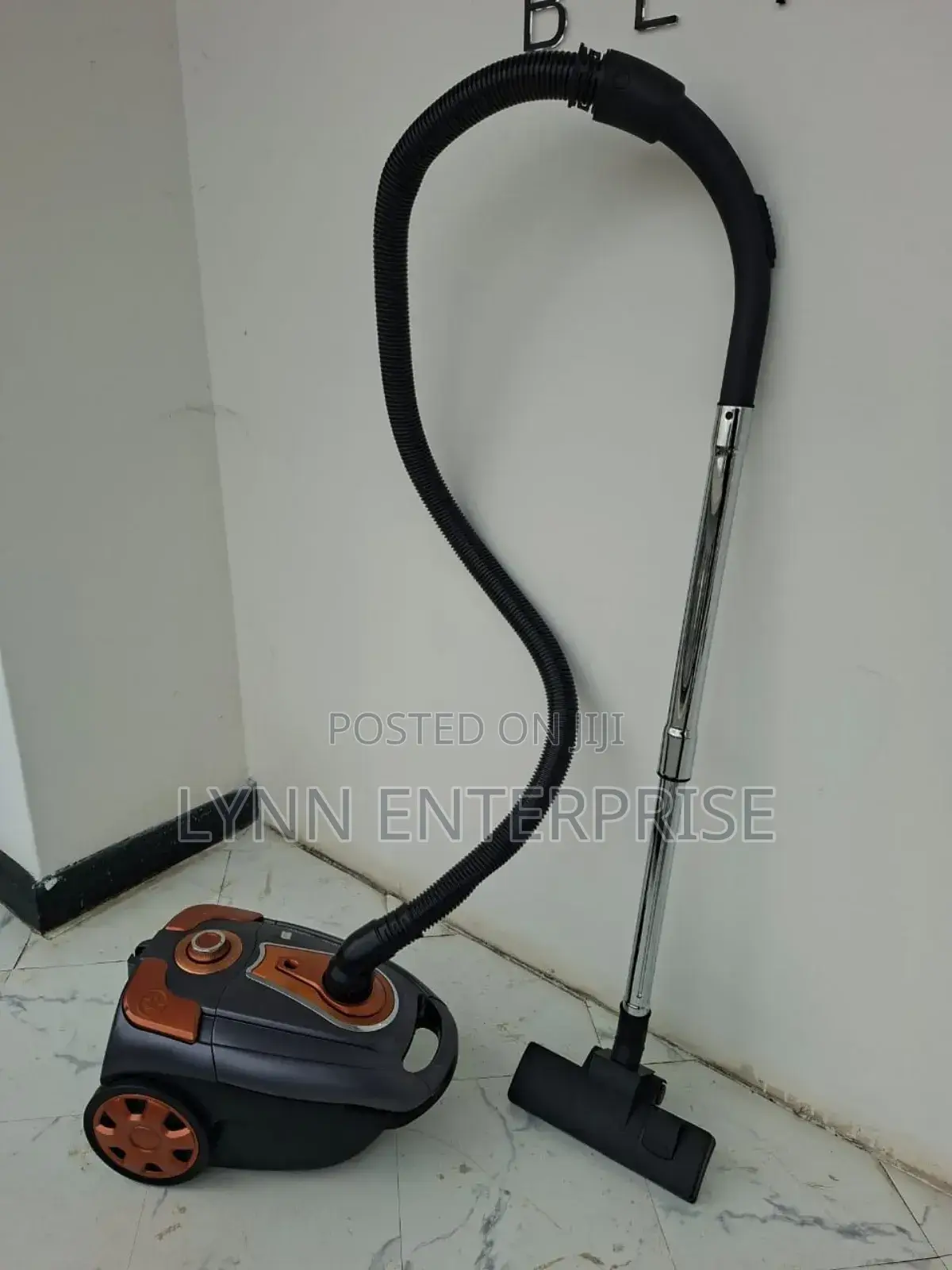 Rebune Dry Vacuum Cleaner 5m Wire Cable 490mm Metal Tube