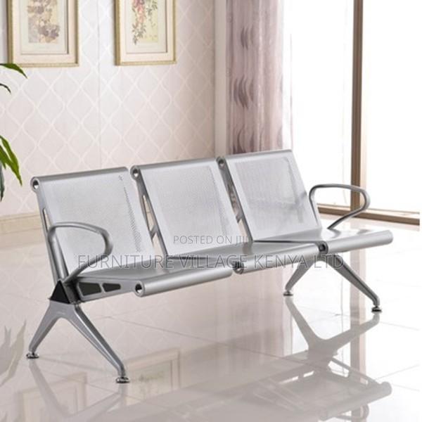 Waiting Bench; 3-link Office Waiting Bench - thumbnail 5