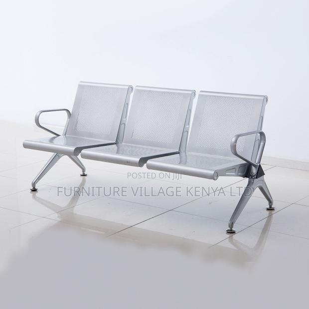 Waiting Bench; 3-link Office Waiting Bench - thumbnail 7