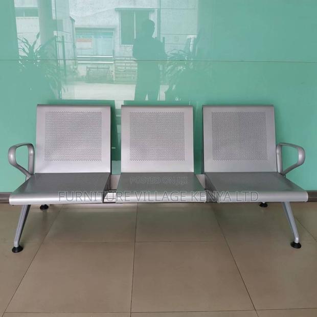 Waiting Bench; 3-link Office Waiting Bench - thumbnail 10