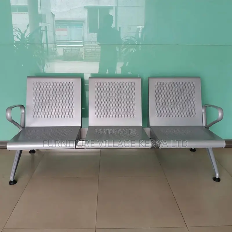 Waiting Bench; 3-link Office Waiting Bench