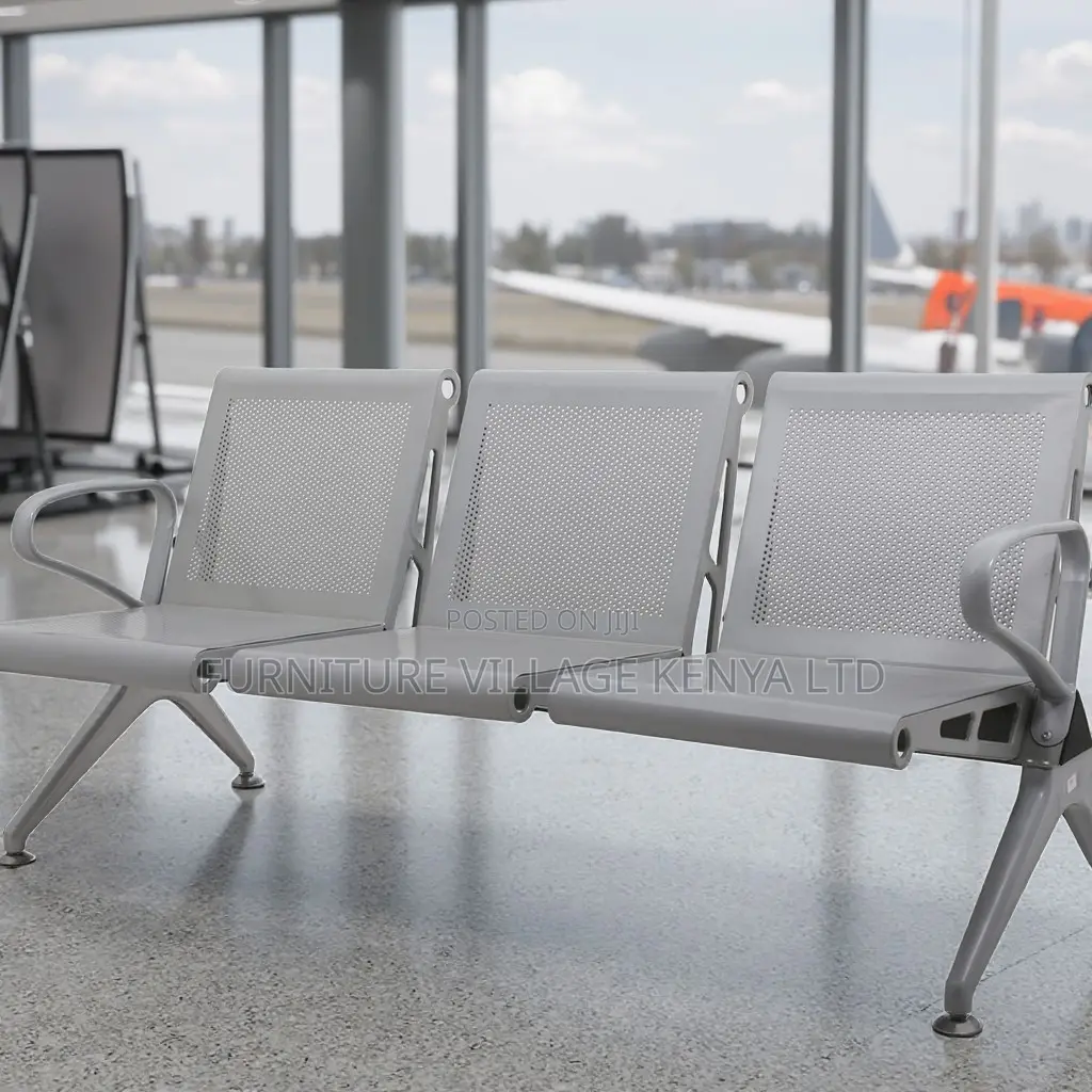 Waiting Bench; 3-link Office Waiting Bench