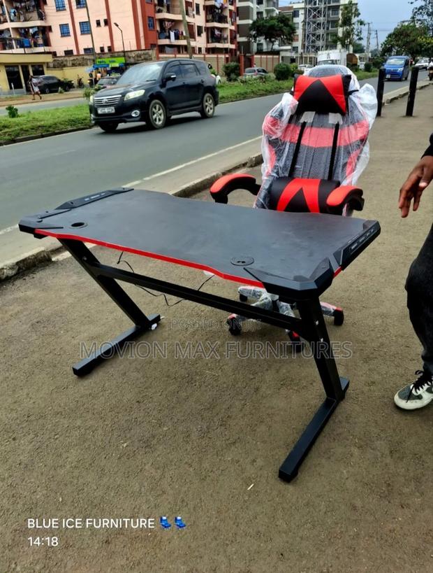 1.2m Gaming Table Gaming Chair Set