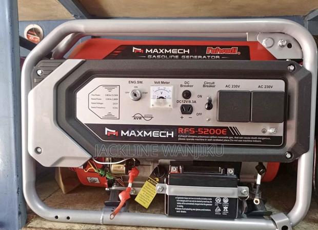 Maxmech Petrol Generator 3.8kva - main view