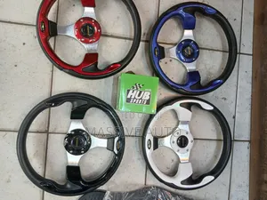 4 Colours Universal Momo Steering With Steering Hub