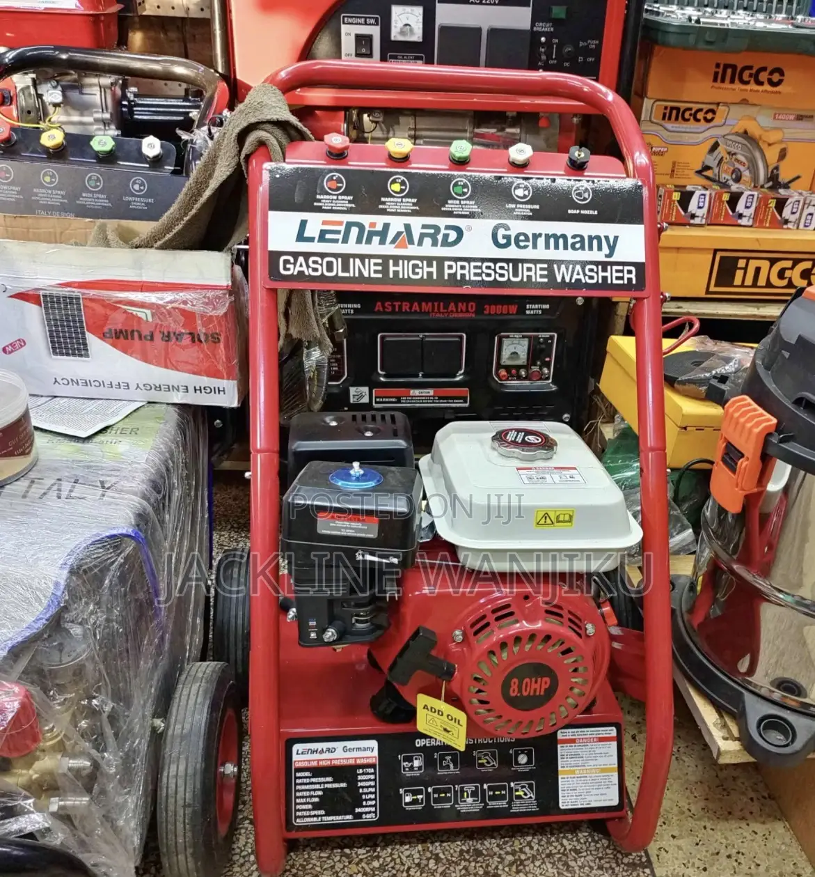 New Petrol Powered Carwash Machine/ Pressure Washer Machine
